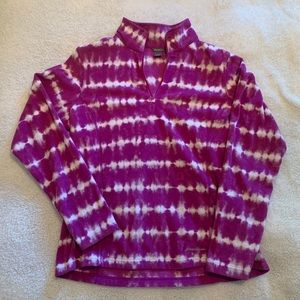 Eddie Bauer Tie-Dye Fleece